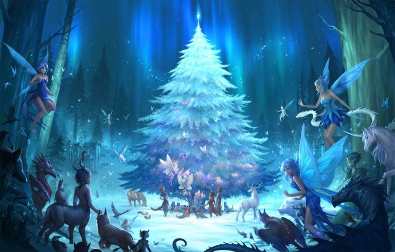 30 Incroyables Illustrations sur le thème de noël
