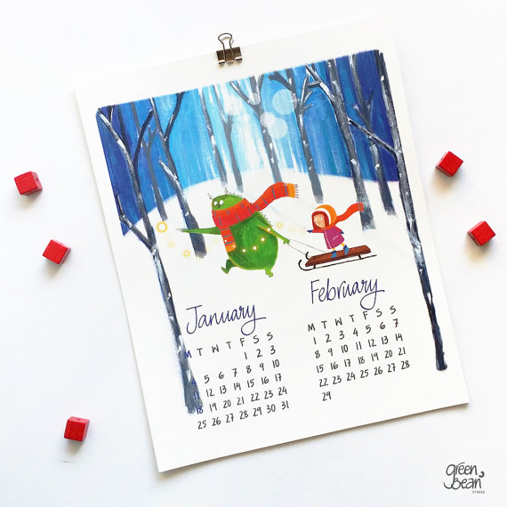 Calendrier 2016 exemple 18 image 1