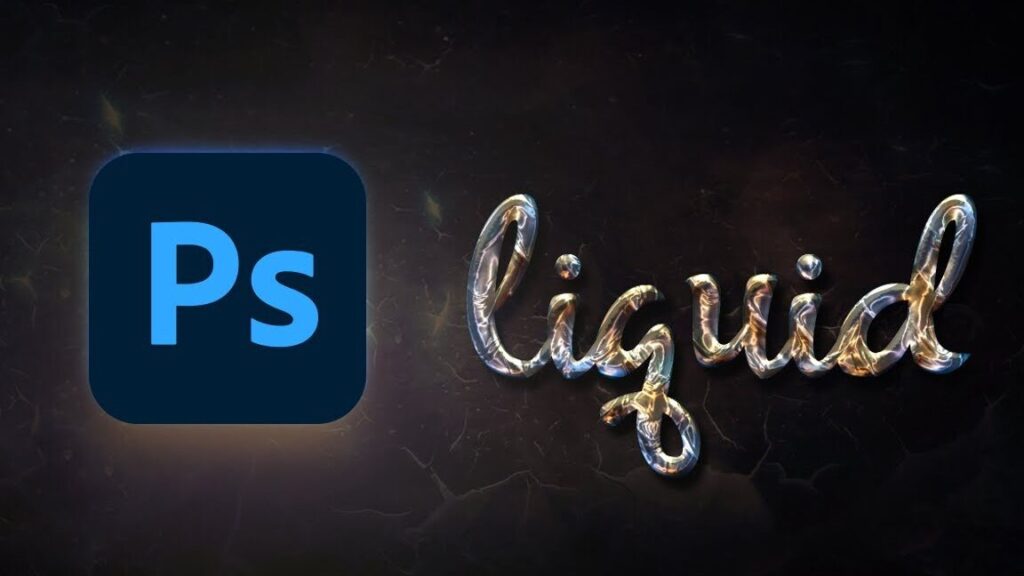 Créer un logo métallique liquide avec Photoshop