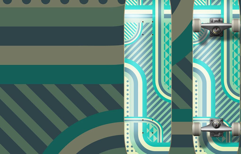 Créer une illustration de skateboard avec Photoshop : un tutoriel complet