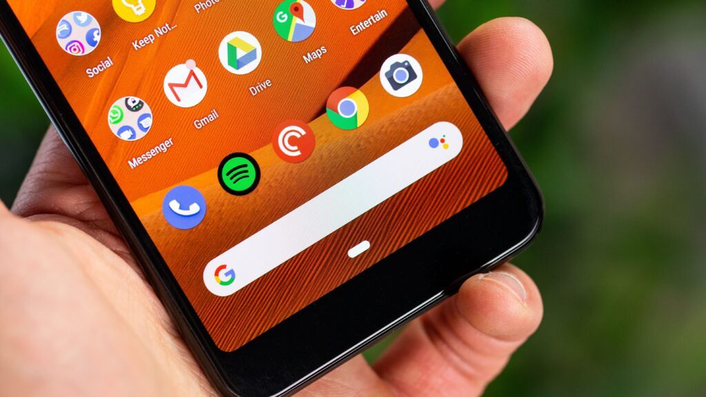 Comment supprimer la barre de recherche Google sur le Pixel 7 ?