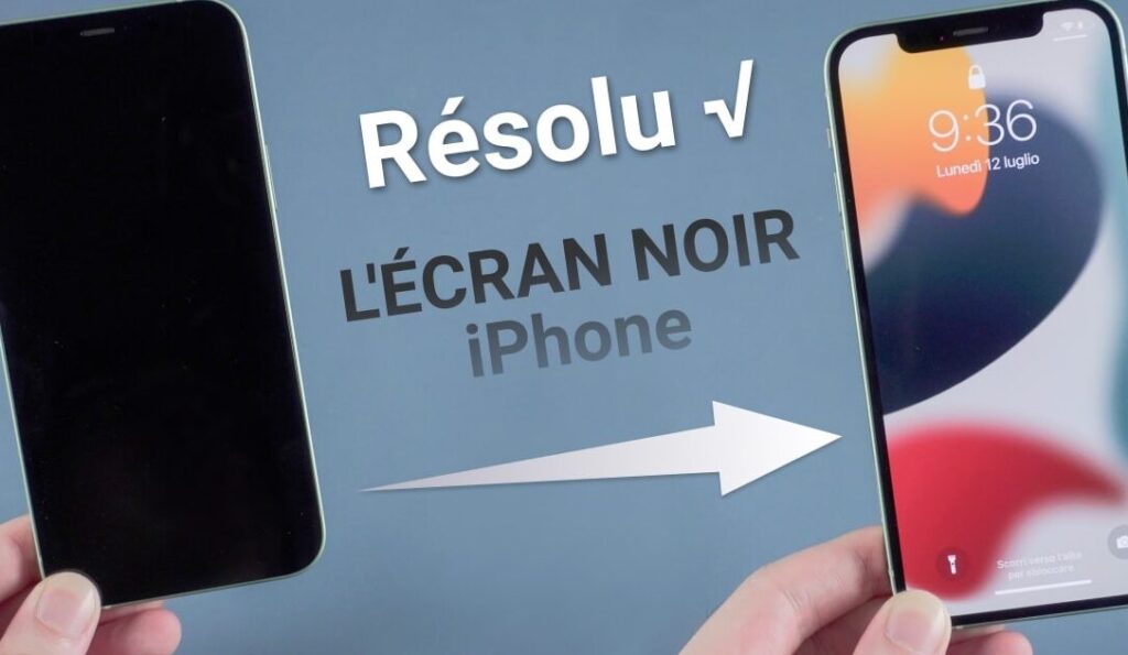 Pourquoi l’écran de mon appareil photo iPhone reste-t-il noir ?