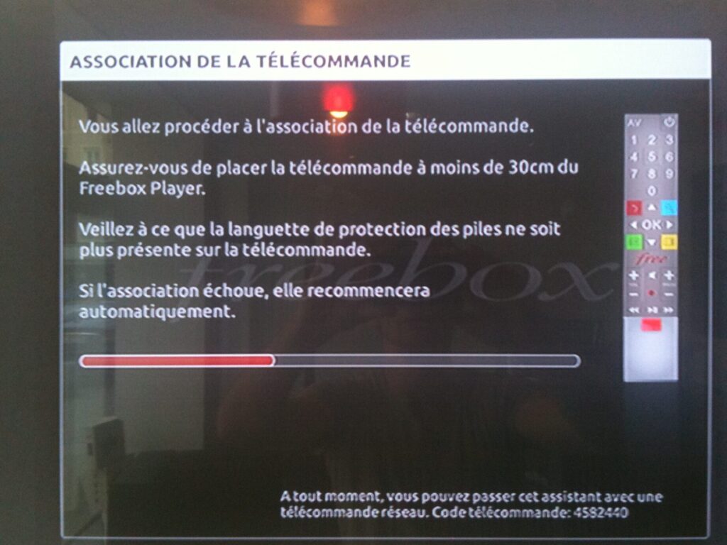 Pourquoi votre télécommande free ne détecte-t-elle pas la freebox ?