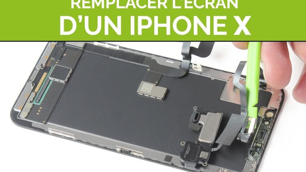 Comment remplacer le haut-parleur de votre iPhone X ?