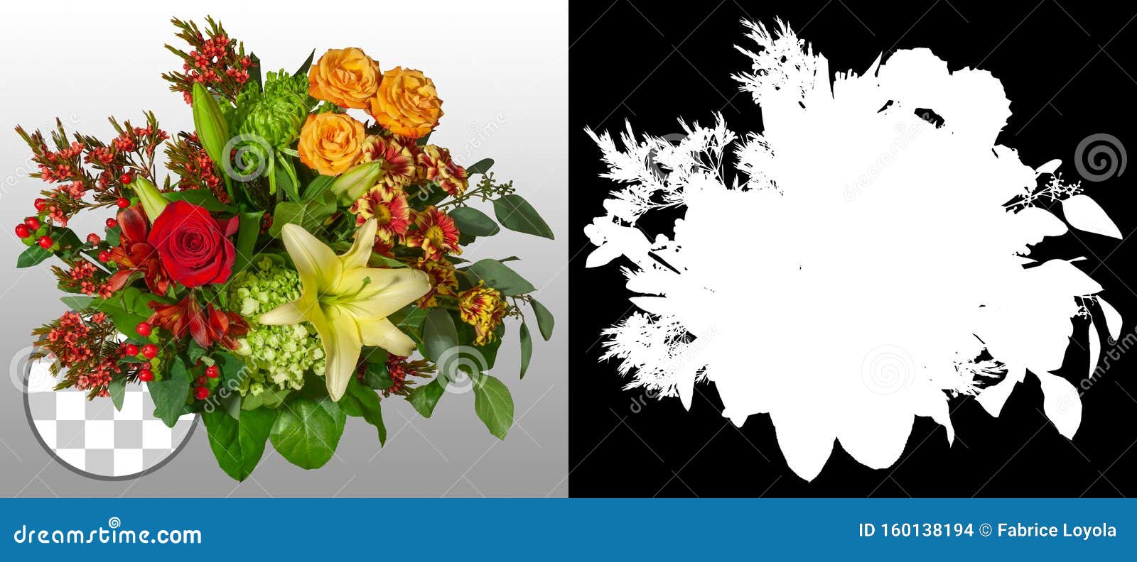Bouquet de fleurs coloré