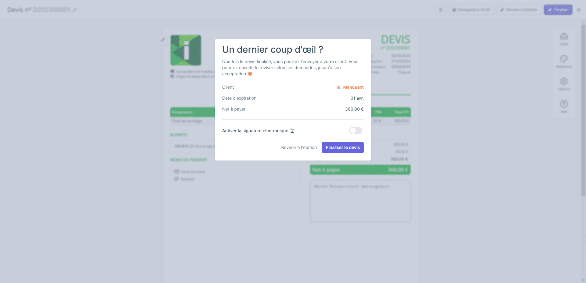 Costructor interface
