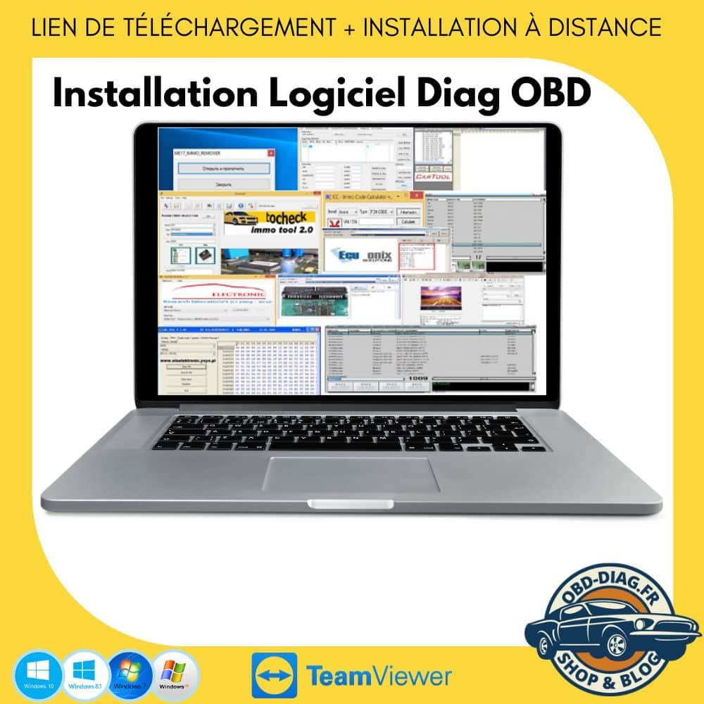 Installation d'un logiciel de diagnostic auto
