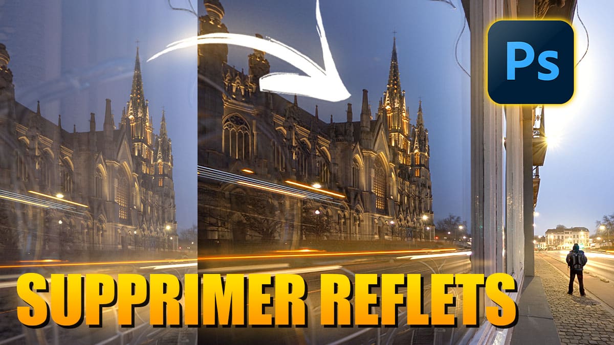 Suppression des reflets sous Photoshop