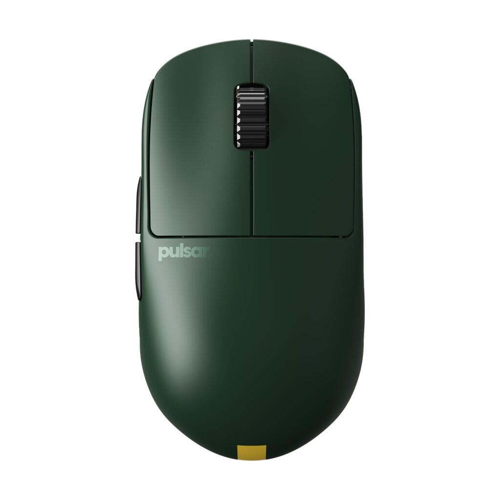 Souris gaming Pulsar X2H ES édition fondateur équipée de switches optiques et moniteur OLED intégré