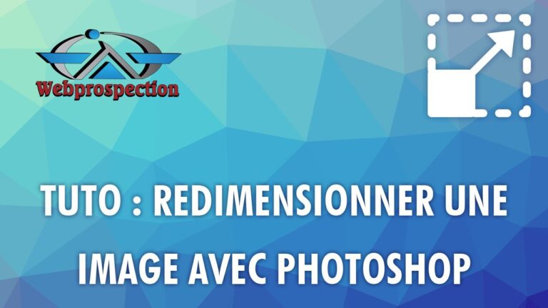 Interface de Photoshop avec des options de redimensionnement en surbrillance pour un tutoriel efficace