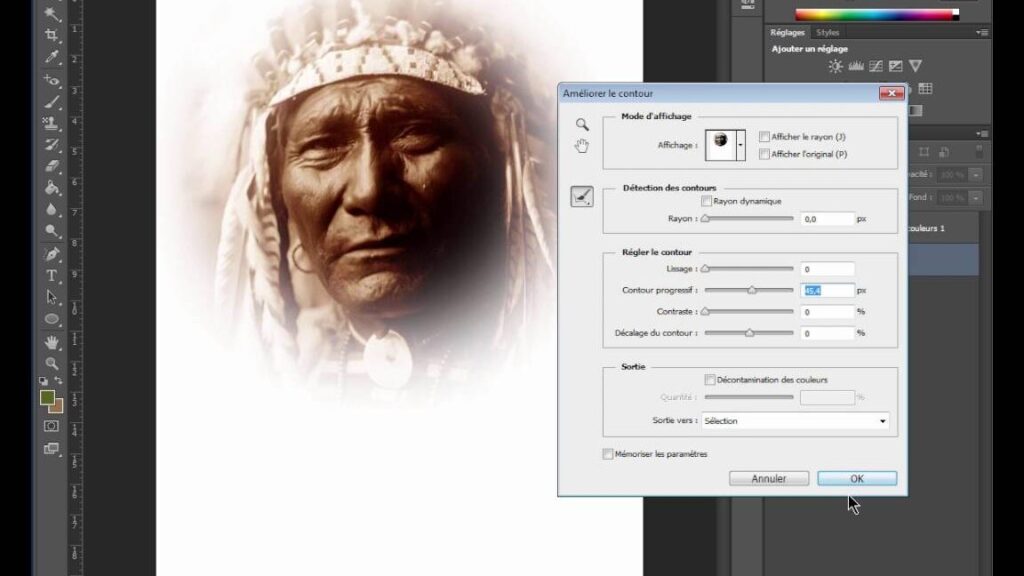 Comment faire un flou progressif sur Photoshop ?