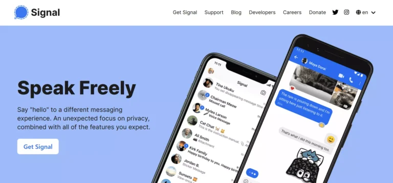 Comparaison visuelle des meilleures alternatives open source à Facebook Messenger