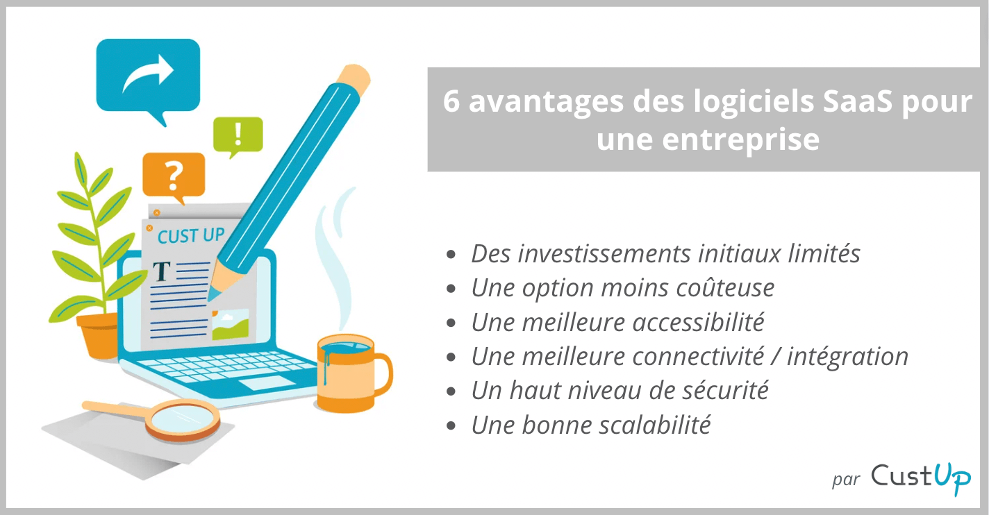 Avantages SaaS entreprise