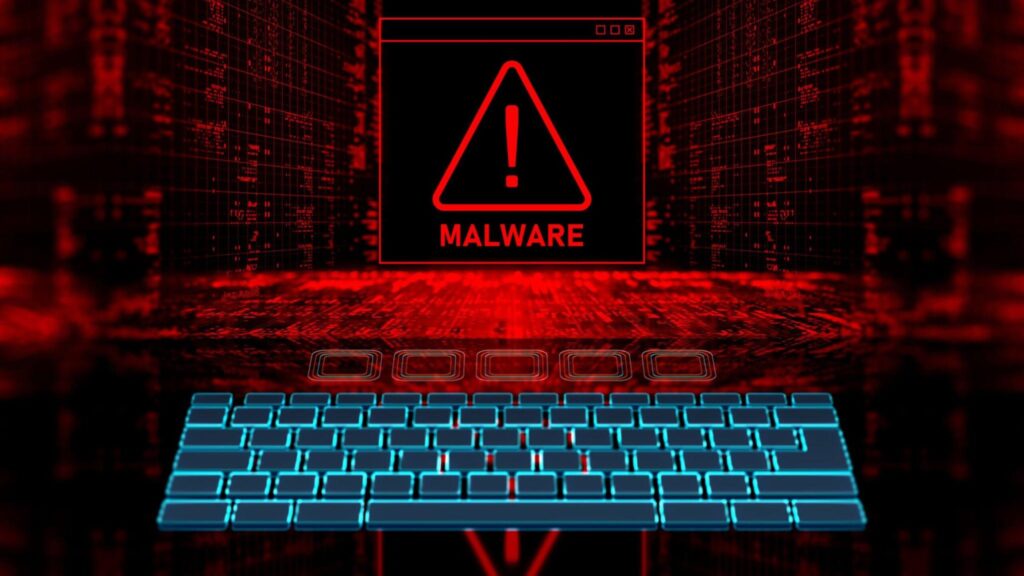 Illustration des deux grandes catégories de logiciels malveillants : malwares passifs et actifs