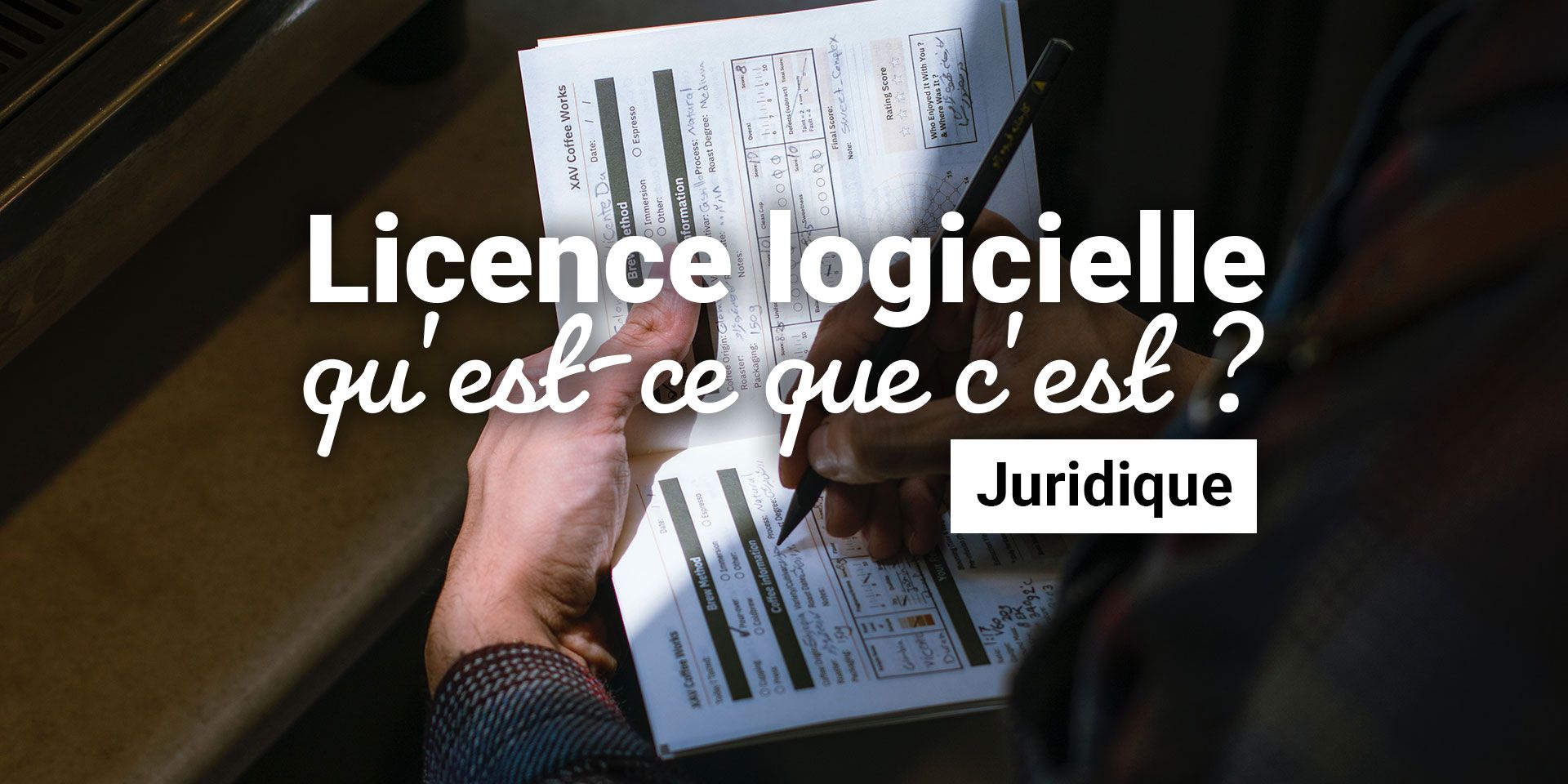 Visualisation d'une licence logicielle sur PC