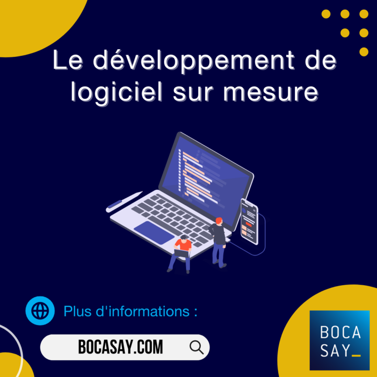 Développement professionnel d’un logiciel sur mesure adapté aux besoins spécifiques de l’entreprise