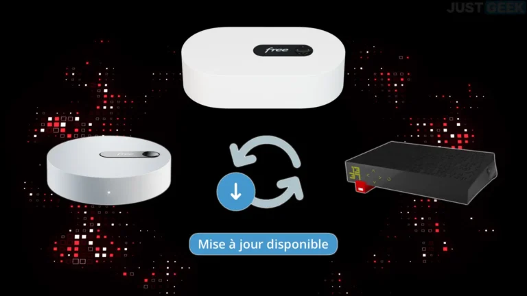 Tutoriel visuel de mise à jour du Freebox Server pour bénéficier de la dernière version logicielle