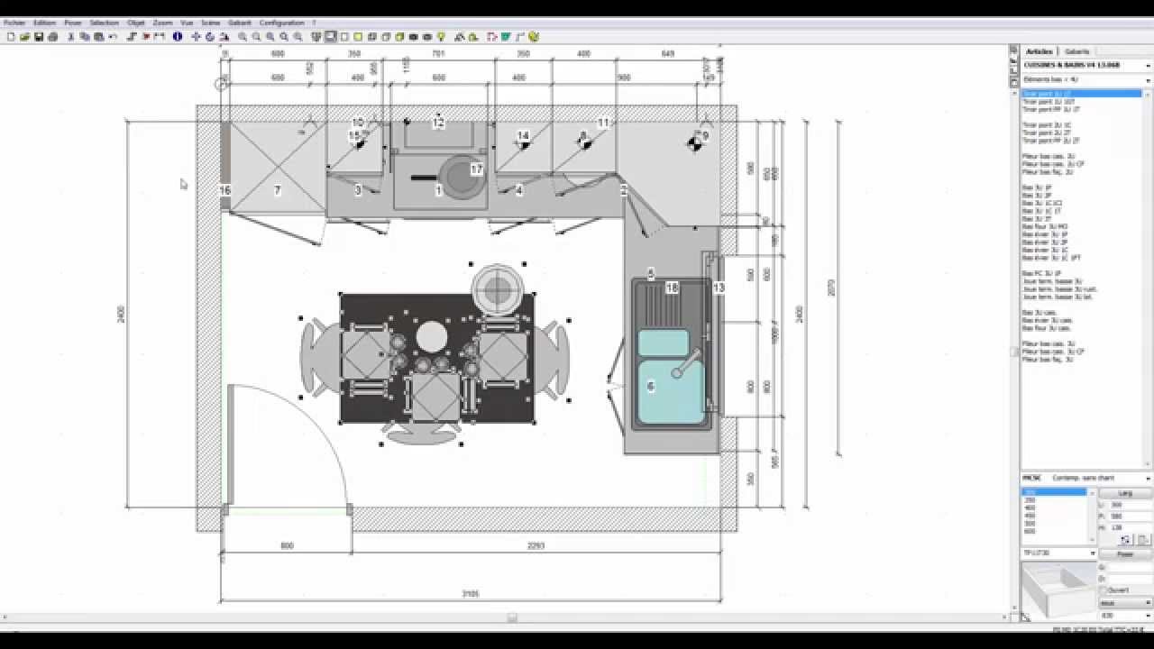 Interface InSitu logiciel