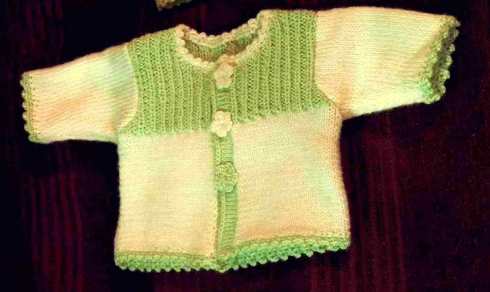 Modèle tricot généré par logiciel