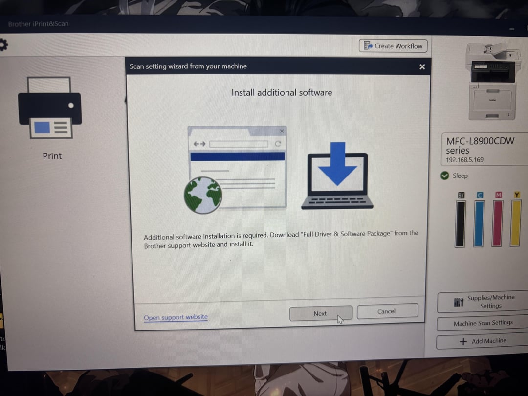 logiciel pour imprimante Brother