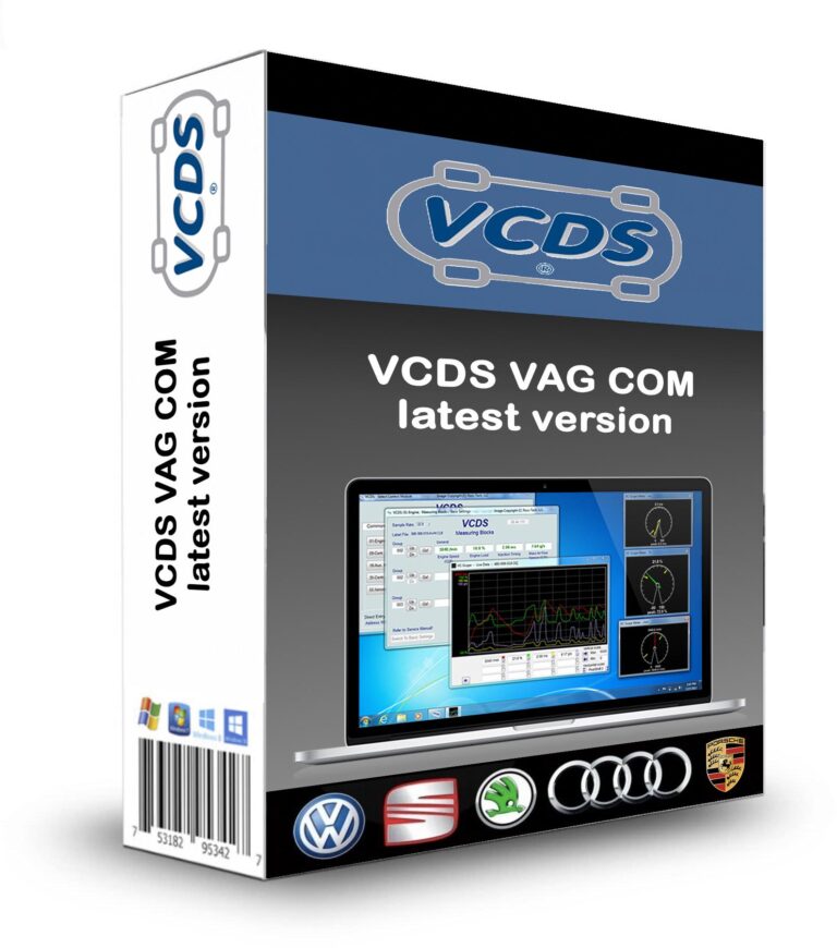Interface du logiciel VCDS dernière version pour diagnostic automobile