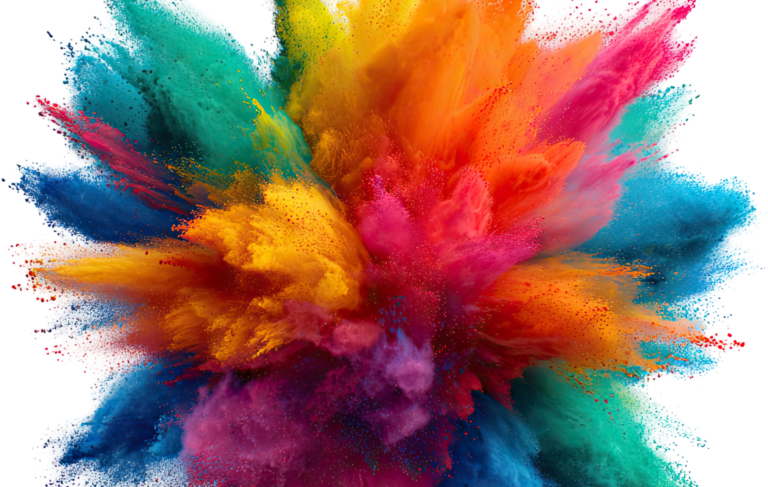 couleurs eclatantes
