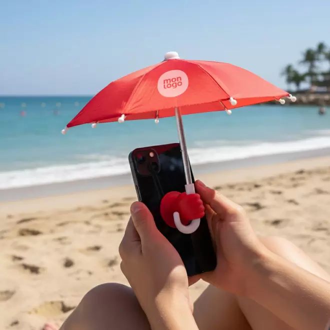 parapluie pour téléphone personnalisable